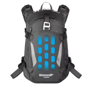 Motorcycle Riding Backpack Magnetic Quick Release 23l With Rain cover Breathable Back