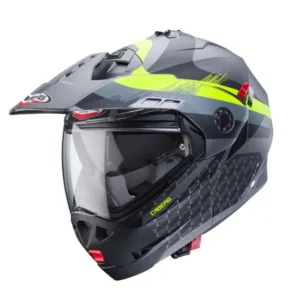 Caberg Tourmax X Sarabe Matt Gun Metal/Black/Fluo Helmet