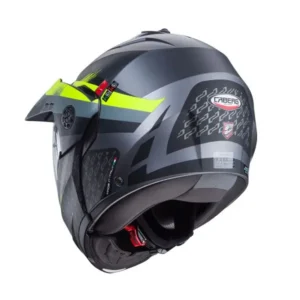 Caberg Tourmax X Sarabe Matt Gun Metal/Black/Fluo Helmet