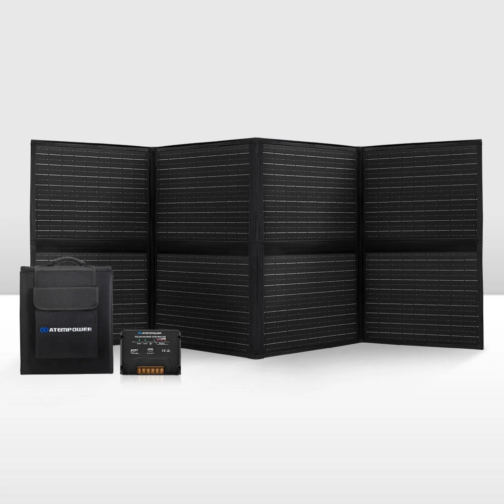 Atem Power 12V 200W Folding Solar Panel Blanket